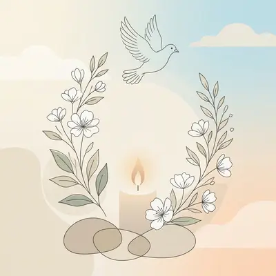 Memorial Service Japandi preview