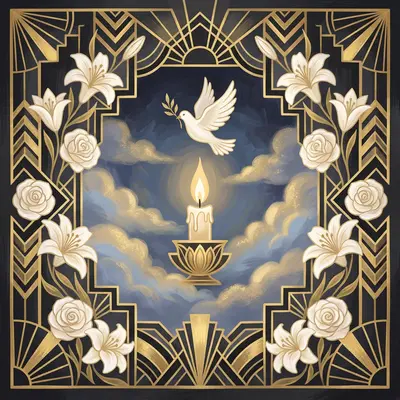 Memorial Service Art Deco preview