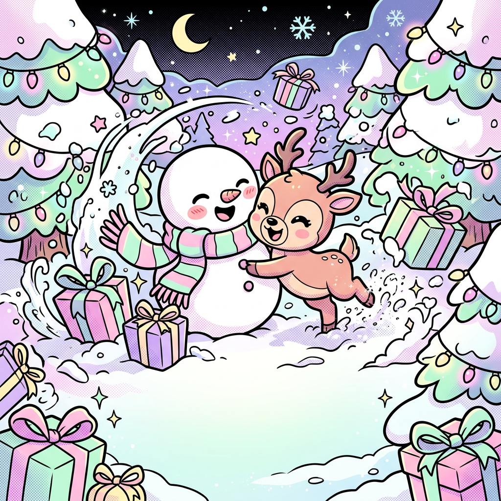 Holiday Season Kawaii preview
