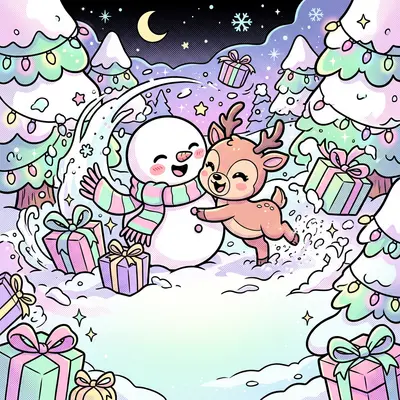 Holiday Season Kawaii preview