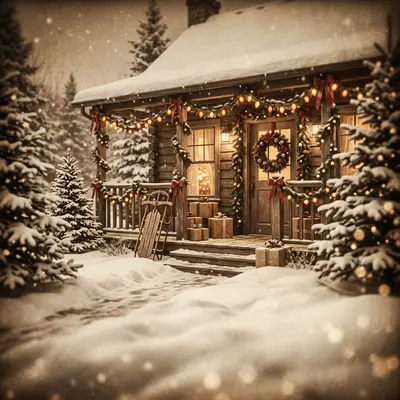 Holiday Season Sepia Nostalgia preview