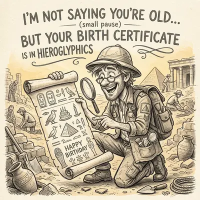 Funny Birthday Age Denial preview