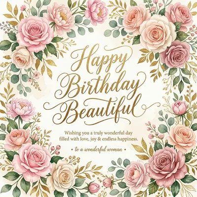 Birthday for Her Floral Elegance preview