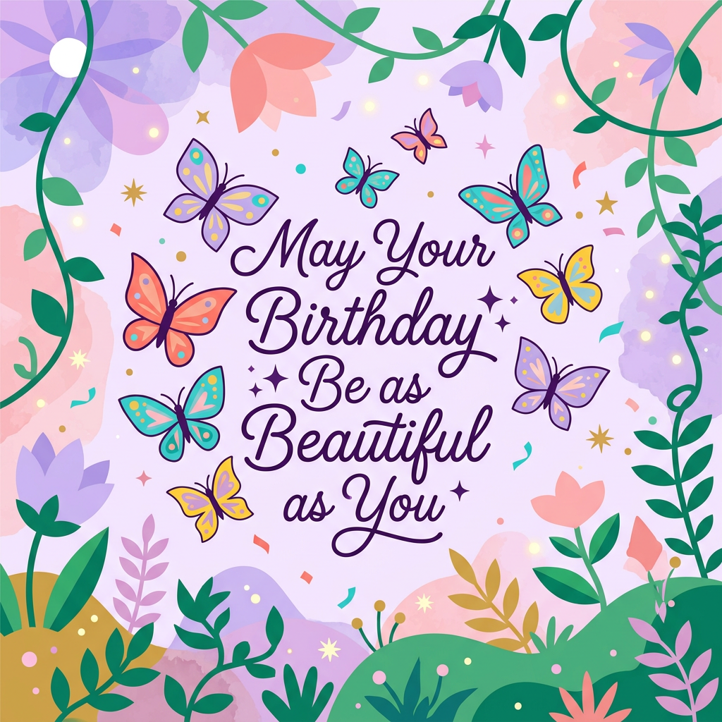 Birthday for Her Butterfly Dreams preview