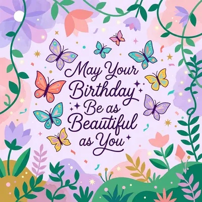 Birthday for Her Butterfly Dreams preview