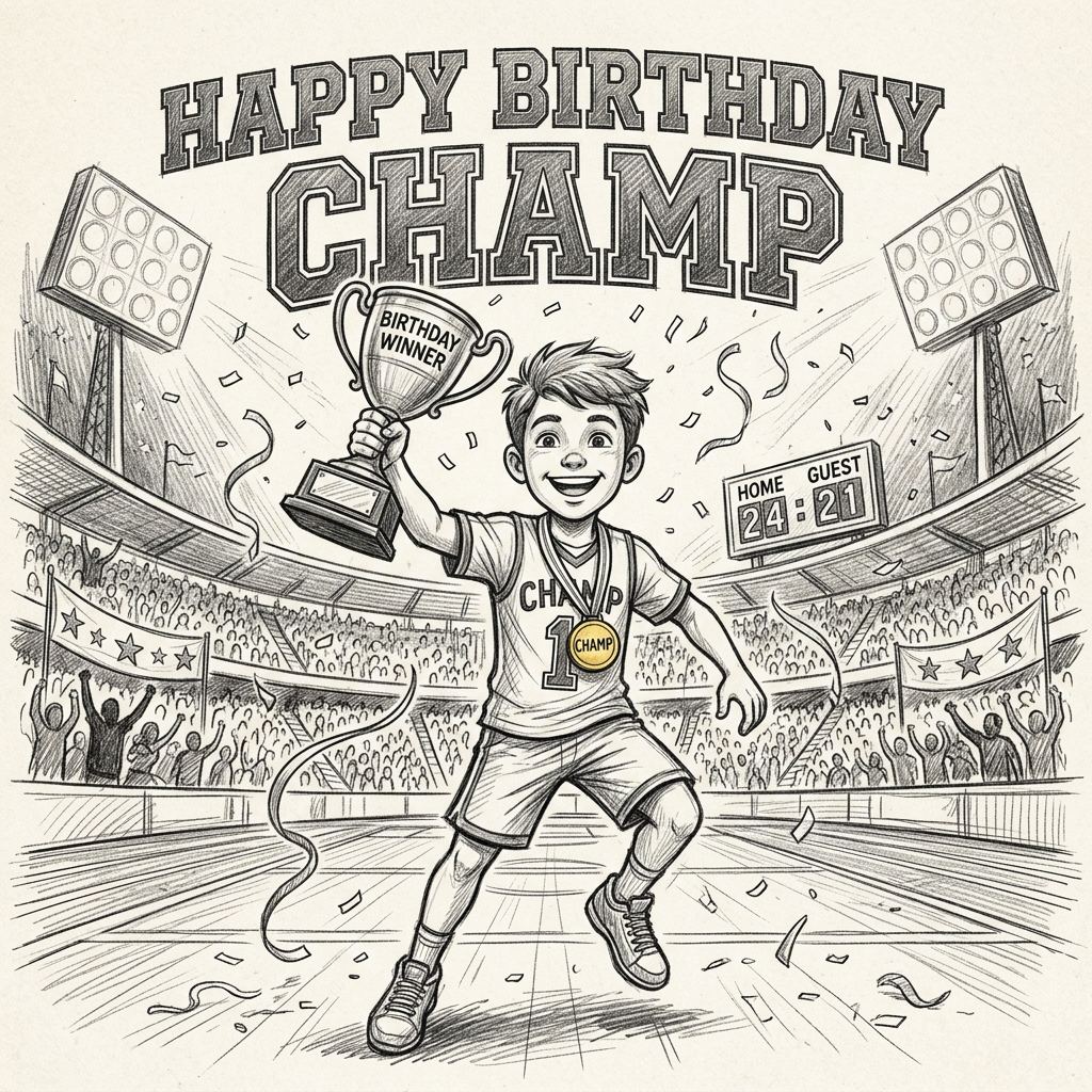 Birthday for Him Sports Legend preview