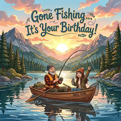 Birthday for Him Outdoor Fishing preview