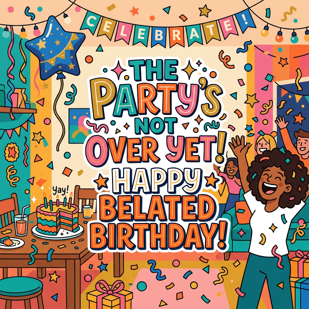 Belated Birthday Still Celebrating preview