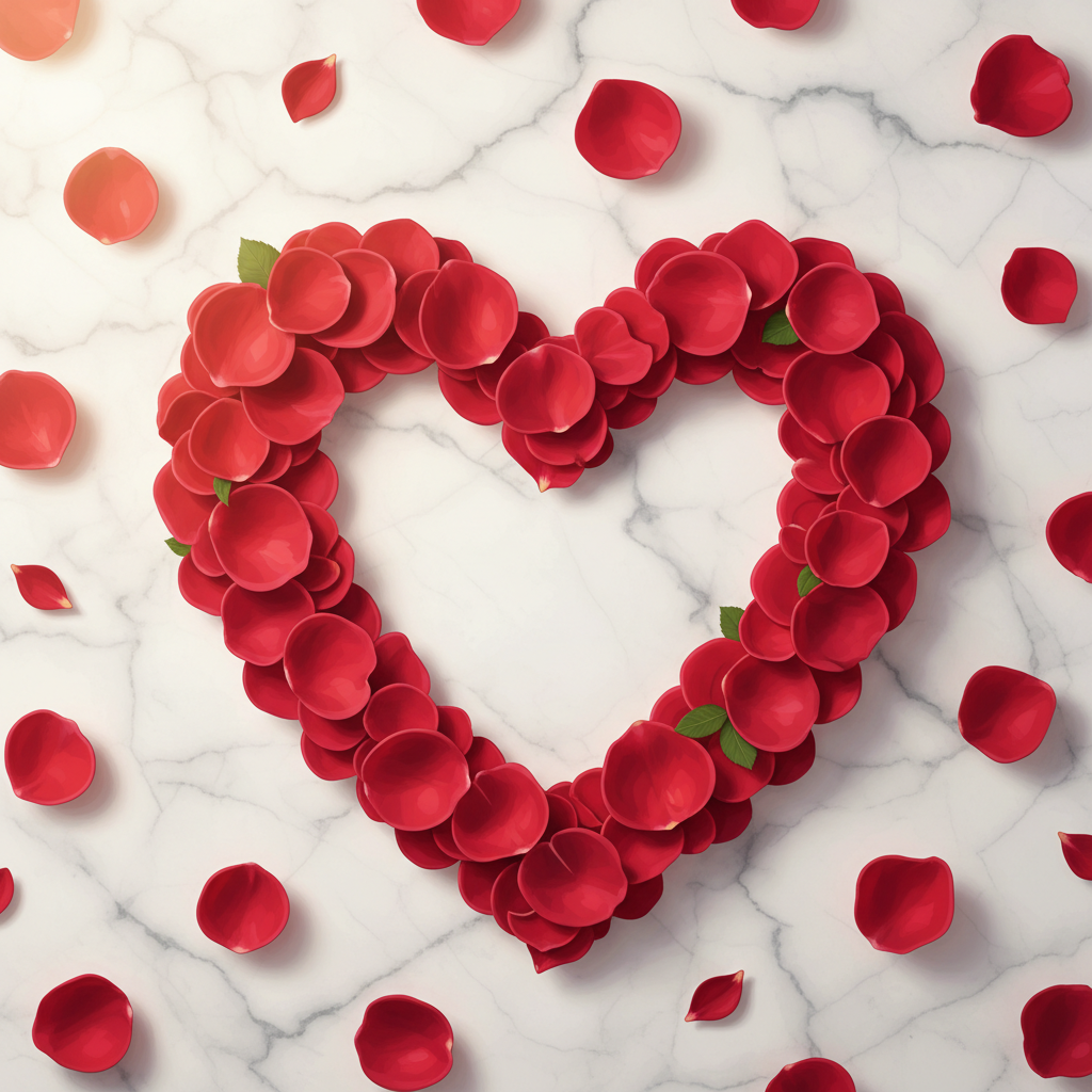 Rose Petal Heart preview