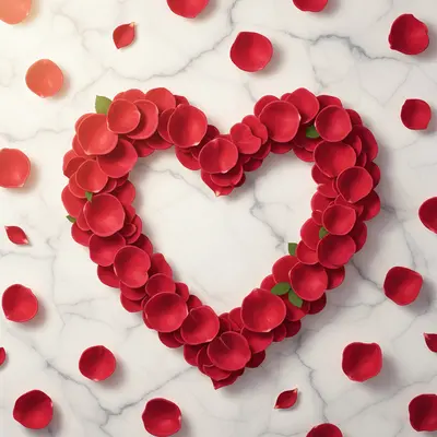 Rose Petal Heart preview