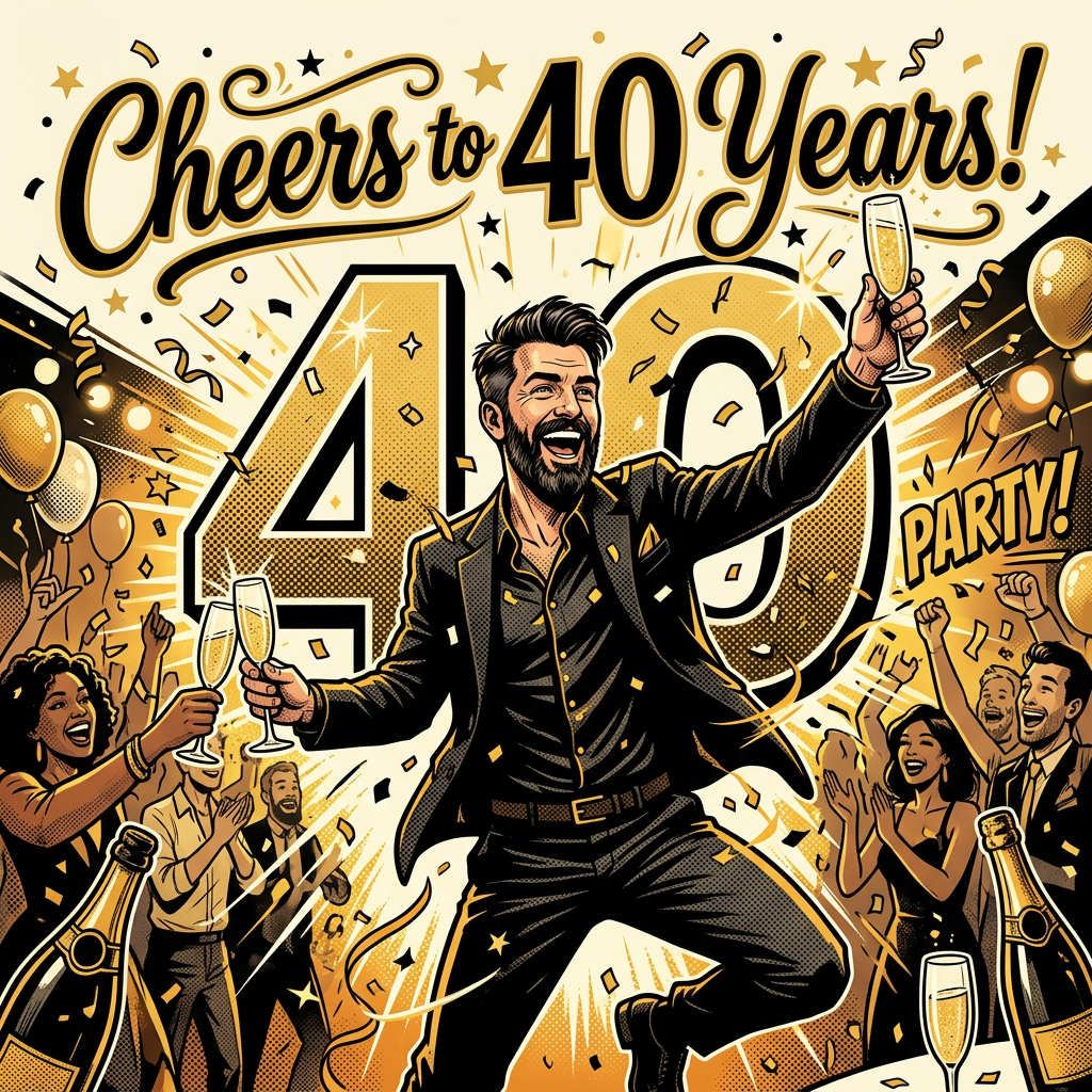 40th Birthday Cheers preview