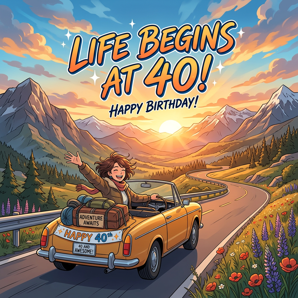 40th Birthday Adventure preview