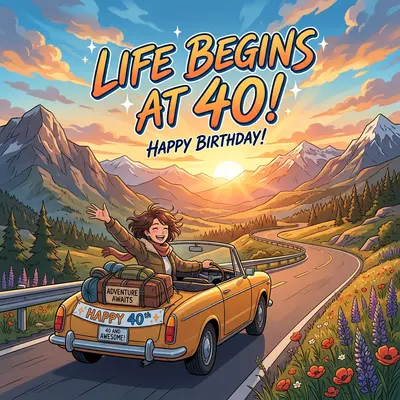 40th Birthday Adventure preview