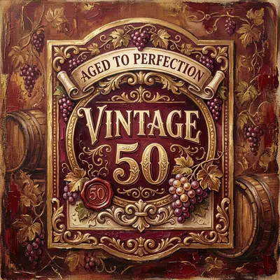 50th Birthday Vintage Year preview