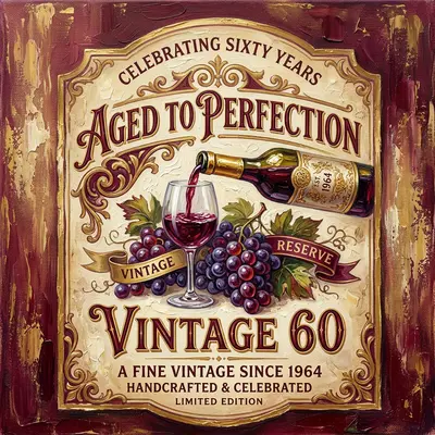 60th Birthday Vintage Year preview