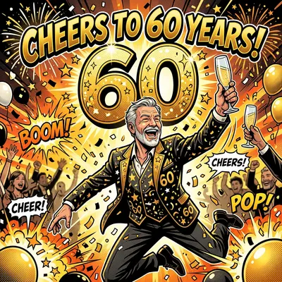 60th Birthday Cheers preview