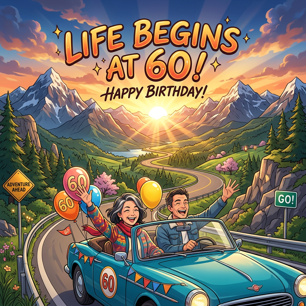 60th Birthday Adventure preview