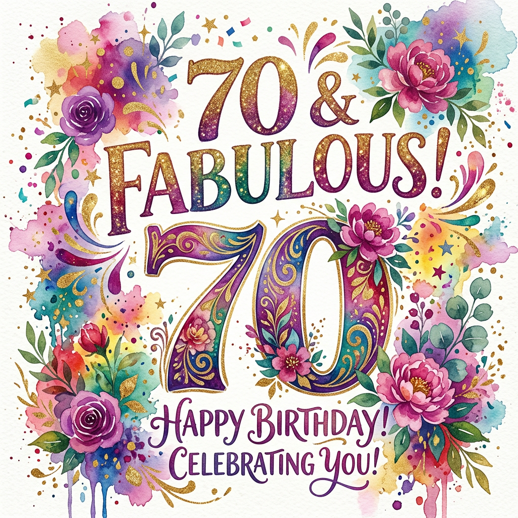 70th Birthday Fabulous preview