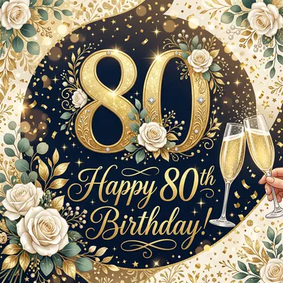 80th Birthday Golden Milestone preview