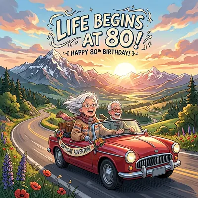 80th Birthday Adventure preview