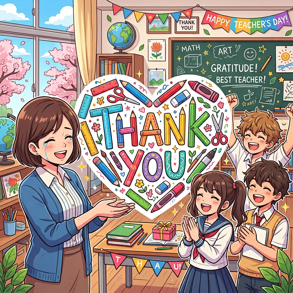 Teacher Thank You Heart Ruler preview