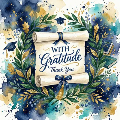 Graduation Thank You Diploma preview