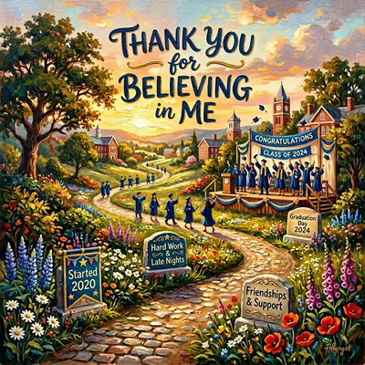 Graduation Thank You Journey preview