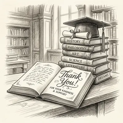 Graduation Thank You Books preview