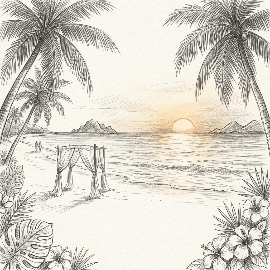 Save the Date Destination Beach preview