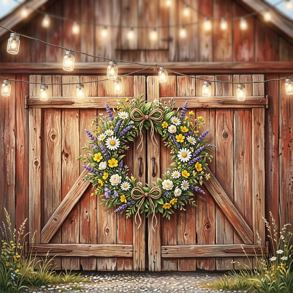 Rustic Wedding Barn Door preview
