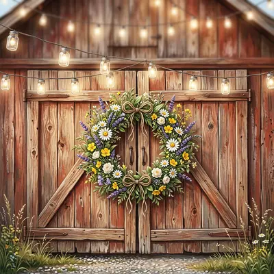 Rustic Wedding Barn Door preview