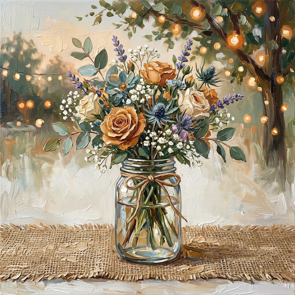 Rustic Wedding Mason Jar preview