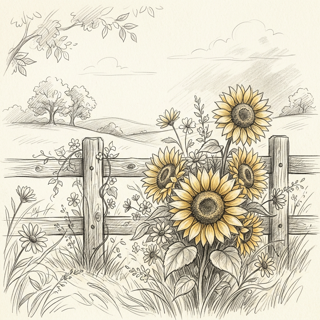 Rustic Wedding Sunflower preview