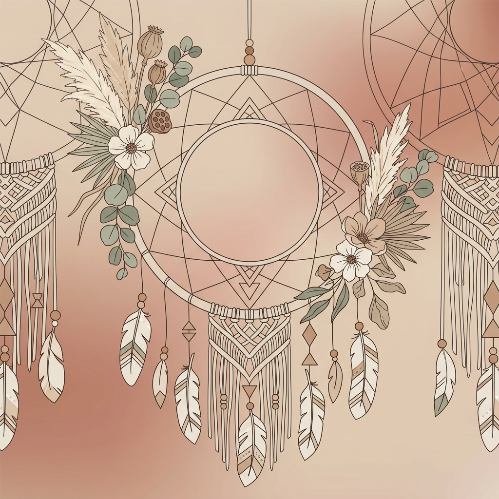 Rustic Wedding Boho Feathers preview