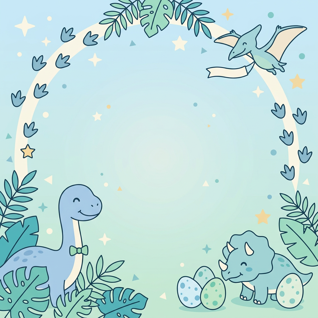 Baby Boy Shower Dinosaur preview