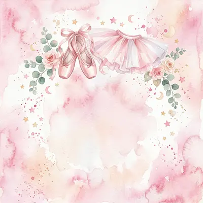 Baby Girl Shower Ballerina preview