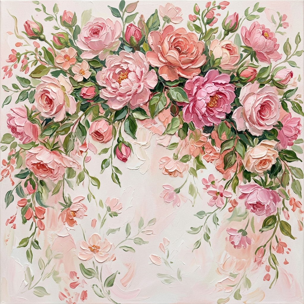 Baby Girl Shower Floral Pink preview