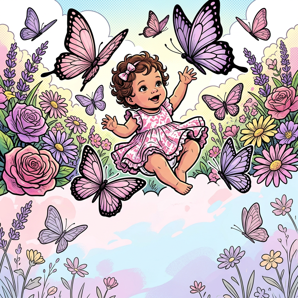 Baby Girl Shower Butterfly preview