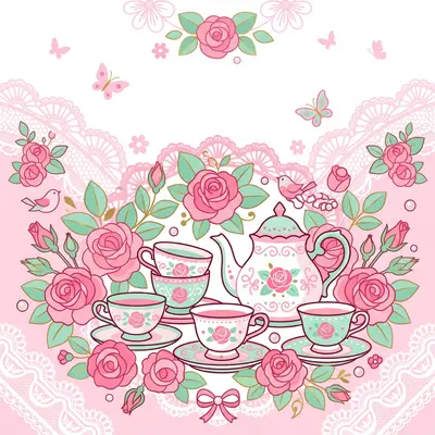 Baby Girl Shower Tea Party preview