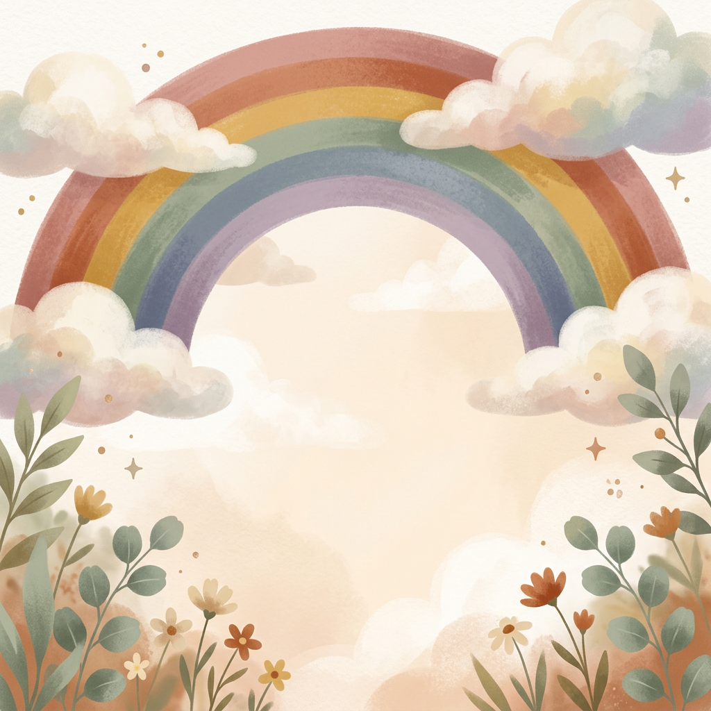 Baby Shower Gender Neutral Rainbow preview