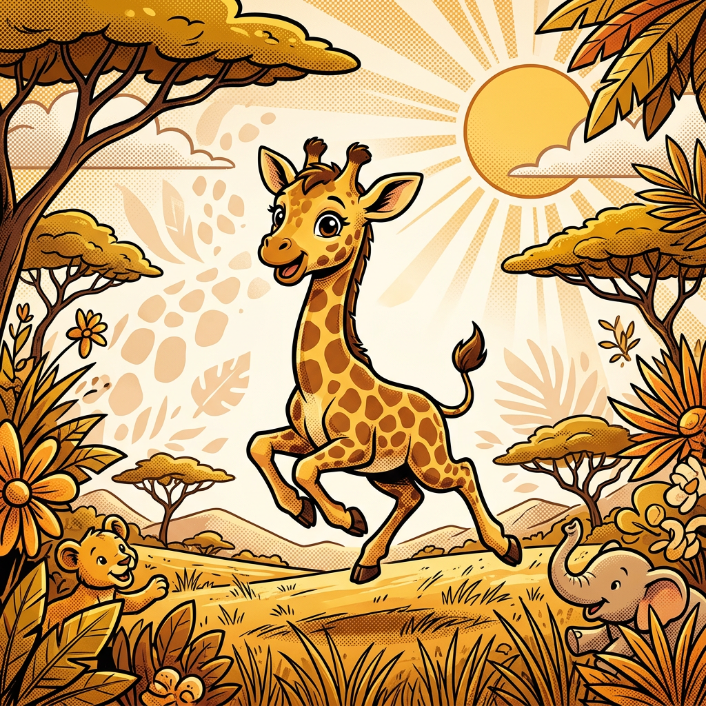Baby Shower Safari Giraffe preview