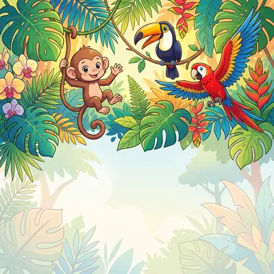 Baby Shower Safari Tropical preview