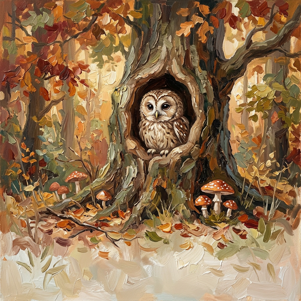 Baby Shower Woodland Owl preview