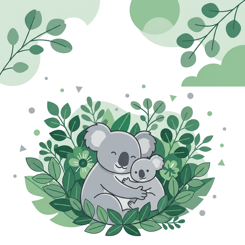 Baby Shower Animals Koala preview