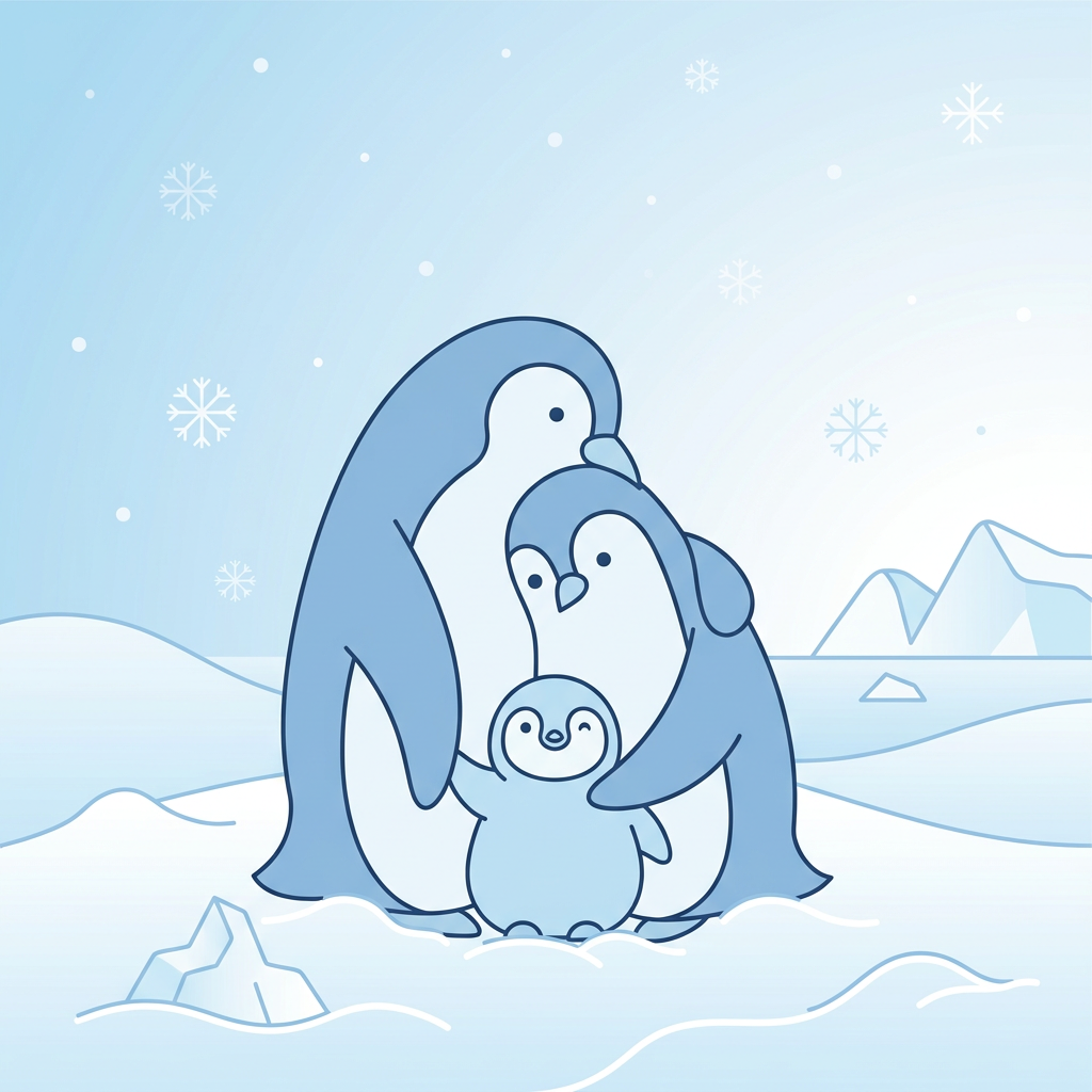 Baby Shower Animals Penguin preview