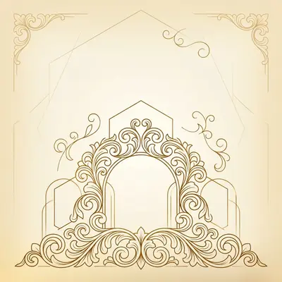 Elegant Wedding Vintage Gold preview