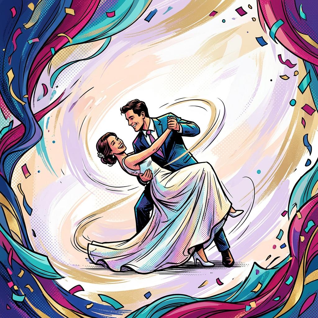 Modern Wedding Abstract Art preview