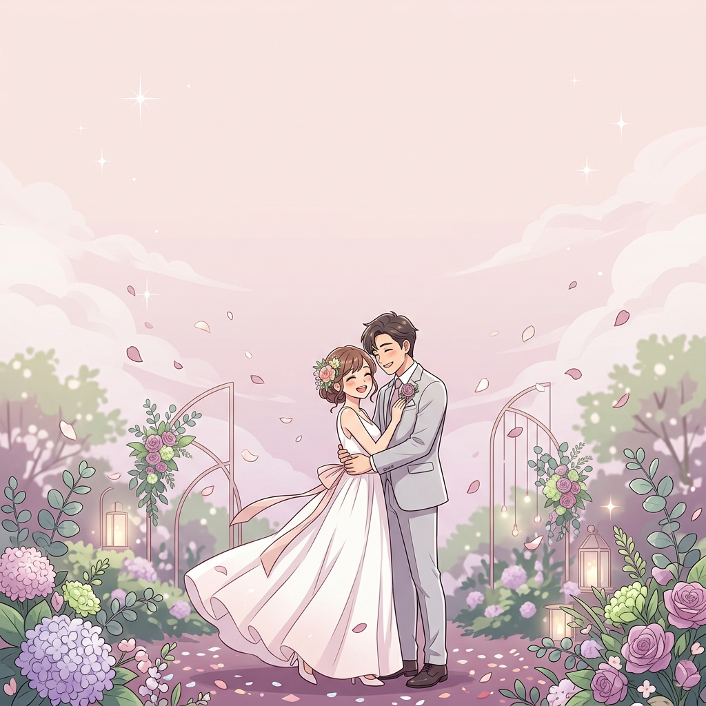 Modern Wedding Gradient preview