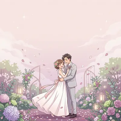 Modern Wedding Gradient preview
