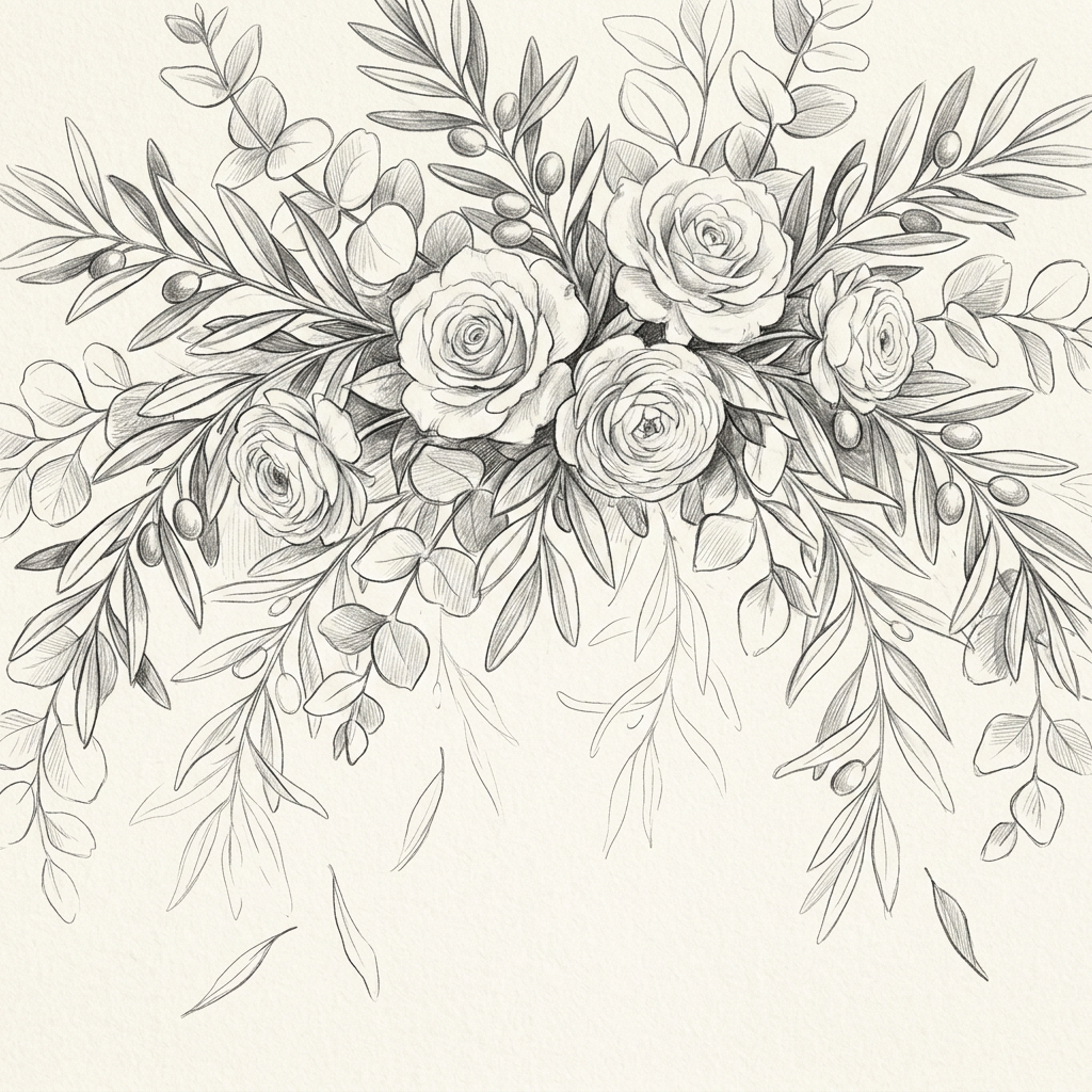 Floral Wedding Eucalyptus preview